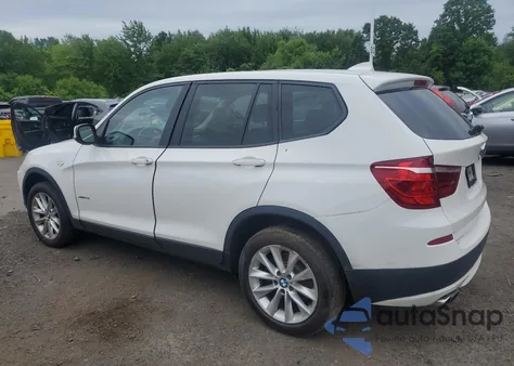2014 BMW X3 xDrive28I z USA, uszkodzony, nr VIN 5UXWX9C55E0D16021
